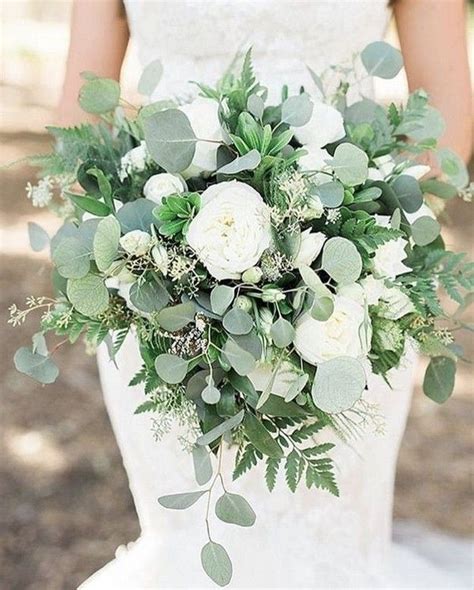 Blush And Greenery Wedding Bouquets Greenery Wedding Theme Simple