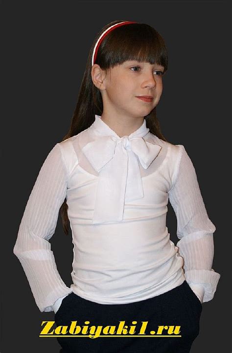 Блузка для девочки в школу от Mattiel купить в интернет магазине