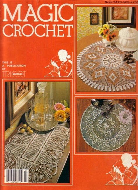 Album Archive Magic Crochet Nº 19 Crochet Chart Filet Crochet