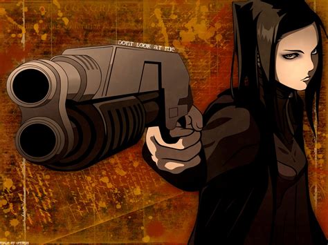 Wallpaper Illustration Anime Artwork Ergo Proxy Machine Gun ART X Themedic