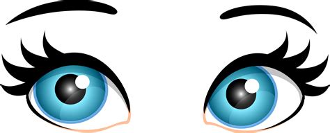 Cartoon Eyes Transparent Background
