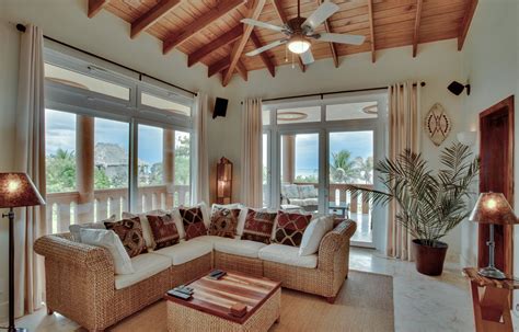 Living Area In One Of The Villas At Belizean Cove Estates Belize