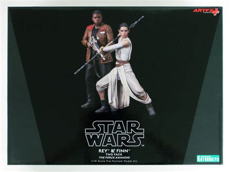 Artfx Star Wars Rey And Finn Set Of 2 110 Scale Figure