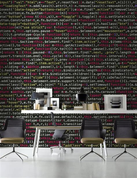 Code Wallpaper Programming Code Wall Mural Colorful Texture Etsy