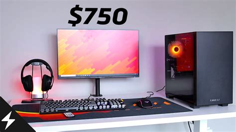 Your Next 750 Budget Pc Gaming Setup Youtube
