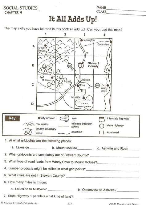 4th Grade Social Studies Worksheets Printable Levi Strauss