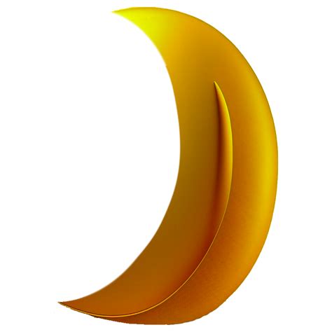 Golden Moon Ai Generated 24490733 Png