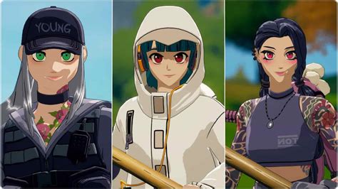 Fortnite Cyber Infiltration Pack Kaudella 7 Anime Skins Bundle Return