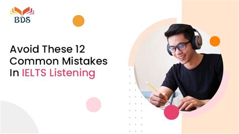 Avoid These Common Mistakes In IELTS Listening