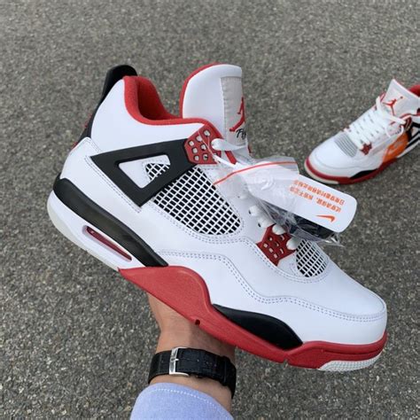 2020 New Colorway Air Jordan 4 “fire Red” Dc7770 160