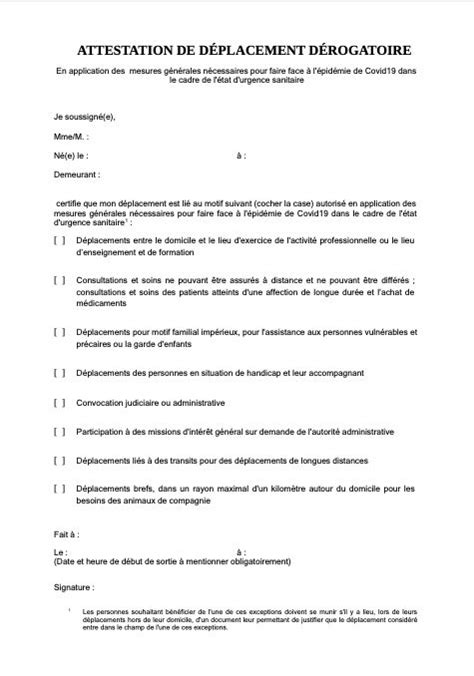 Et l'essentiel en facile à lire et à comprendre (falc). Couvre-feu: l'attestation de sortie à télécharger pour ...
