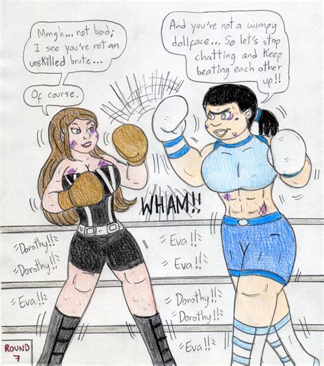 Boxing Eva Vs Dorothy Princess Principal By Jose Ramiro On Deviantart