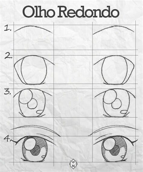 Como Dibujar Ojos Anime Tiernos Como Dibujar Ojos Anime Masculinos