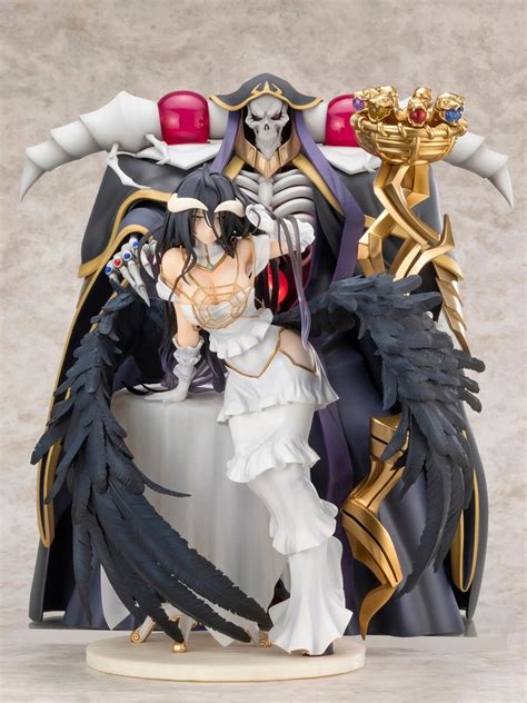 new 21 30cm overlord albedo ainz ooal gown action figure model doll toys t