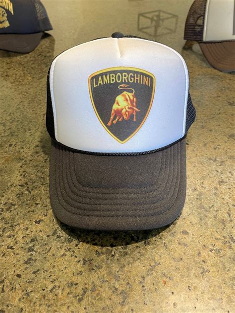 Vintage Lamborghini Trucker Hat Grailed