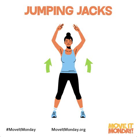 Fitness Challenges Jumping Jacks The Monday Campaigns