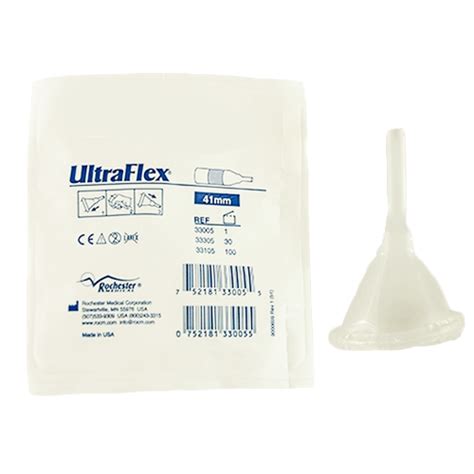 Ultraflex Silicone Male External Condom Catheter By Rochester Medical