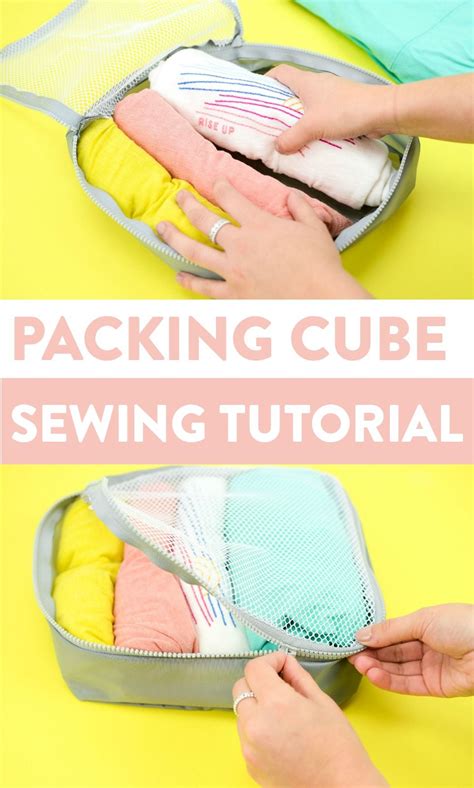 We made a list of 50 conventional and unique uses for our packing cubes to help you easily pack and organize any suitcase. DIY PACKING CUBES - A BEGINNER SEWING TUTORIAL | Sewing tutorials, Sewing projects, Sewing ...