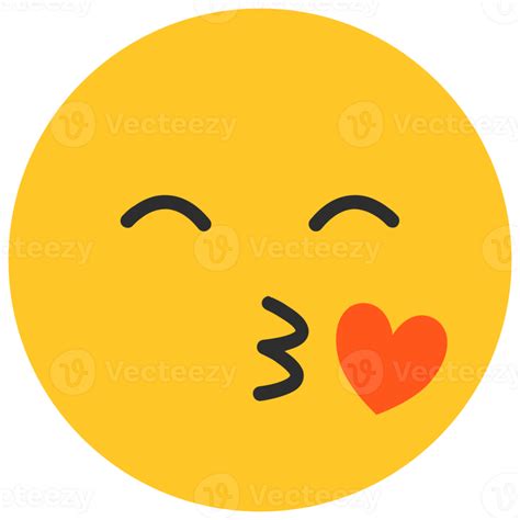 Face Blowing A Kiss Emoji 13743952 Png