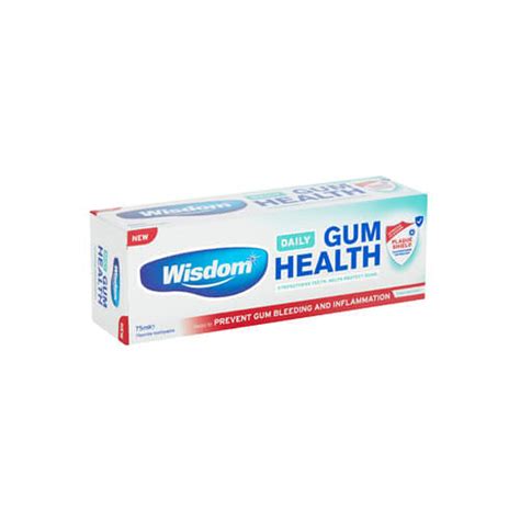 Buy Wisdom Daily Gum Health Toothpaste 75ml Chemist Direct