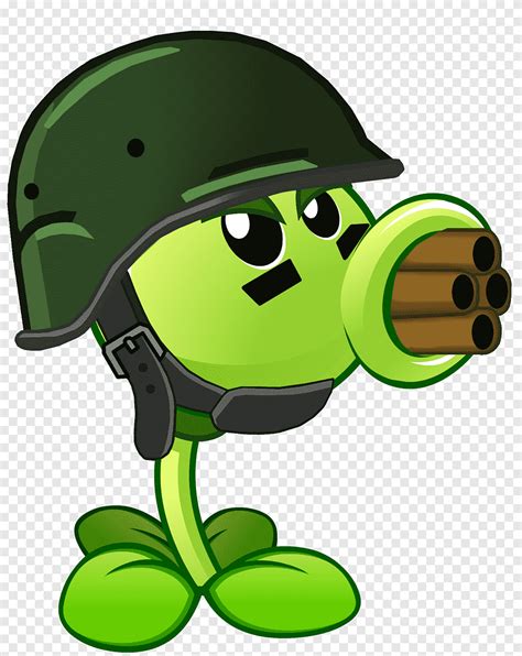 Peashooter Illustration Plants Vs Zombies It S About Time Plants My