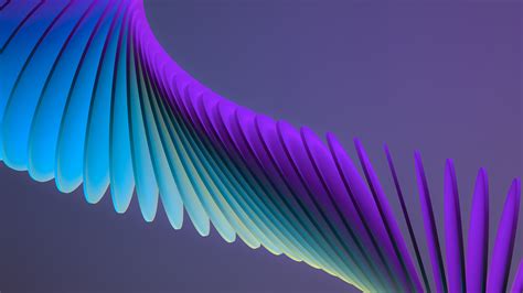 Purple Blue 3d Art Digital Render Illustration Pattern Hd Abstract Wallpapers Hd Wallpapers