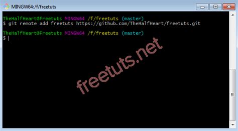 The remote tells git where to push or pull from. Git - Thêm remote Repository - Freetuts