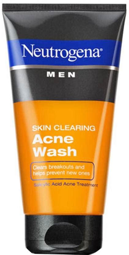 Neutrogena Men Skin Clearing Acne Wash Face Wash Price In India Buy