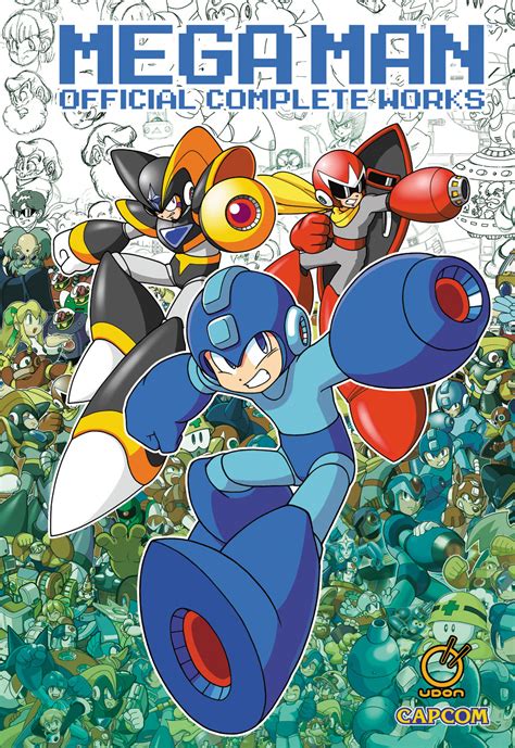 Idle Hands Udon To Release Hardcover Editions Of Mega Man And Mega Man X Art Books