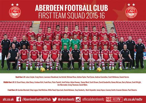 Home » uefa clubs » aberdeen fc players | team squad. Aberdeen FC on Twitter: "The 2015-16 official AFC Squad ...