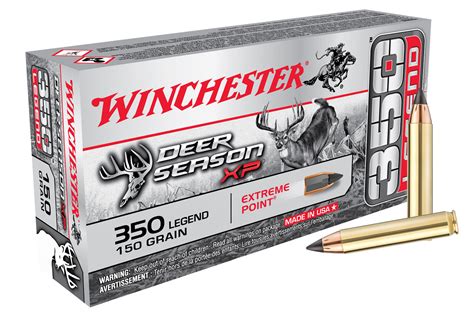 Winchester 350 Legend 150 Gr Extreme Point Deer Season Xp 20box