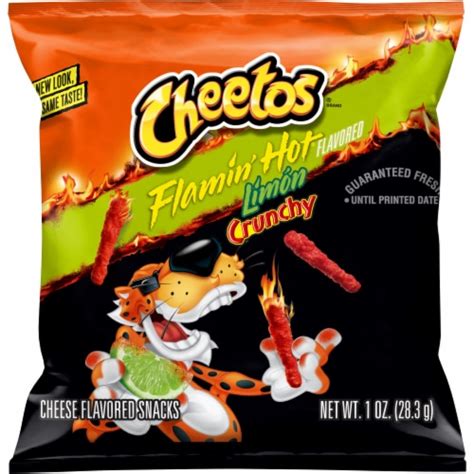 Cheetos® Flamin Hot® Limon Crunchy Cheese Flavored Chips 1 Oz Kroger