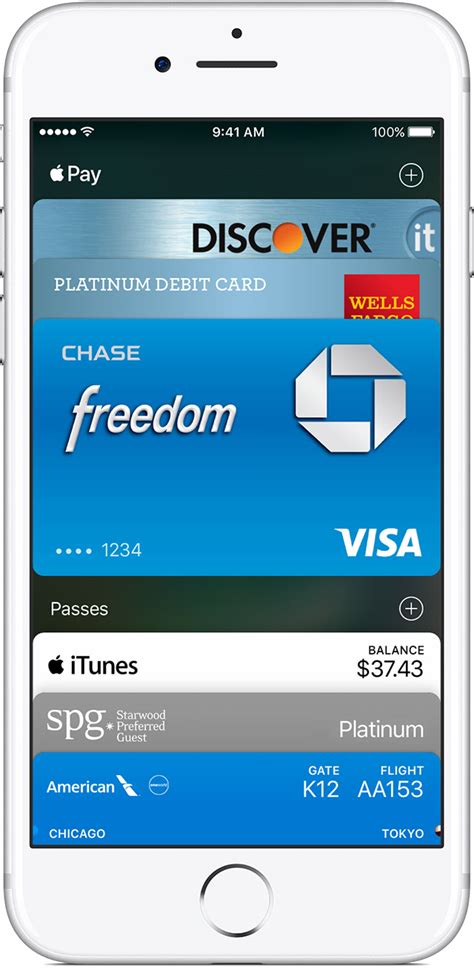 Apple's credit card easily integrates with apple pay, though this benefit is marred by a low rewards rate if you don't use apple pay. Use Wallet on your iPhone or iPod touch - Apple Support