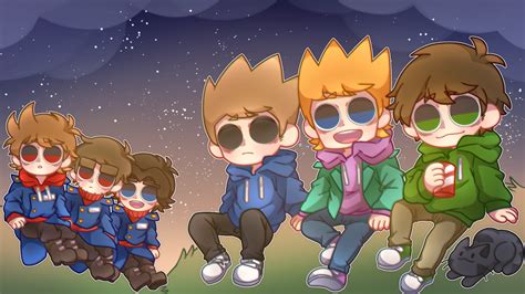 Eddsworld Wallpaperkarikaturanimierter Cartoonanimeillustration