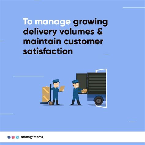 To Manage Growing Delivery Volumes And Maintain Customer Satisfaction