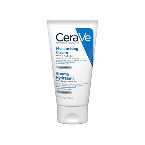 Cerave Dry To Very Dry Skin Moisturising Cream 50ml Tube