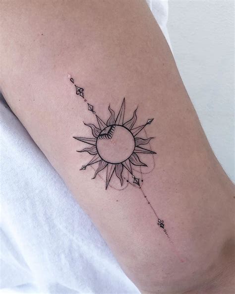 There Are Countless Sun Tattoo Designs From The Simple Circle