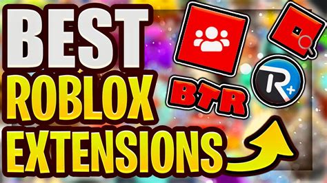Free Roblox Extensions You Need In 2022 Youtube