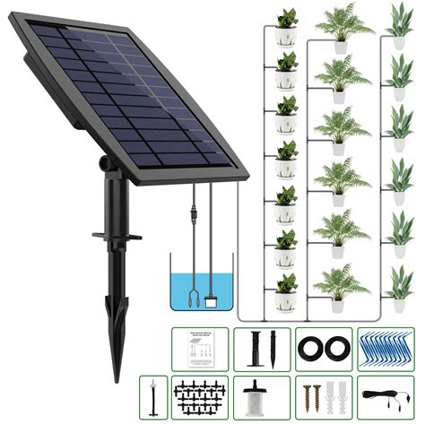 Solar Automatic Drip Irrigation Kit System Jiyang Solar Powered Auto