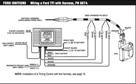 Msd Distributor Ford 302 Wiring Diagram