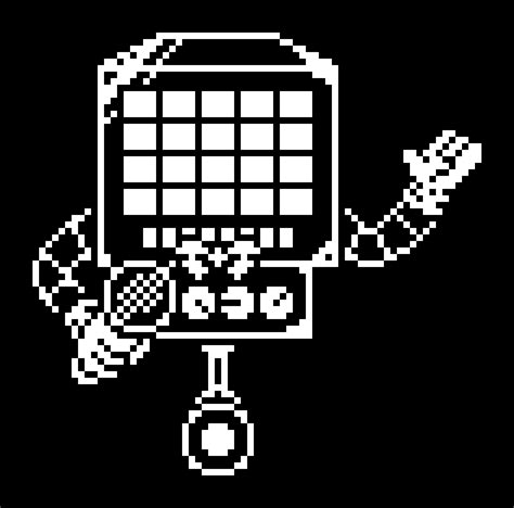 My Undertale Mettaton Pixel Art Maker