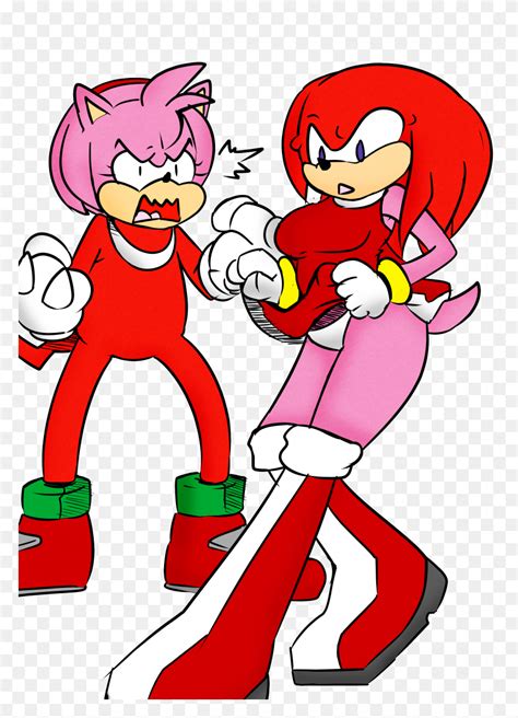 Matt And Nat Sonic Swap Amy And Knuckles Weasyl And Knuckles Png