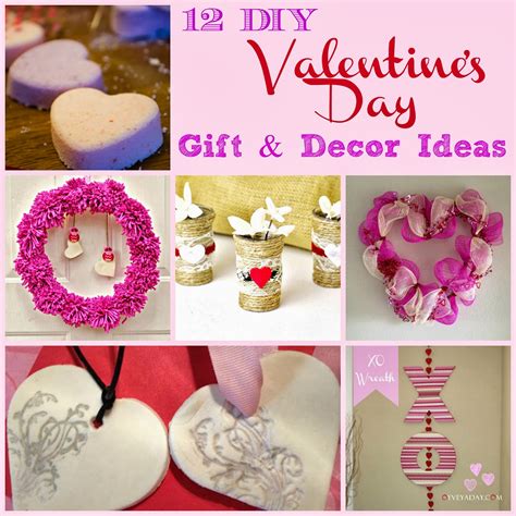 Easy ideas for homemade valentine gifts to make! 12 DIY Valentine's Day Gift & Decor Ideas - Outnumbered 3 to 1