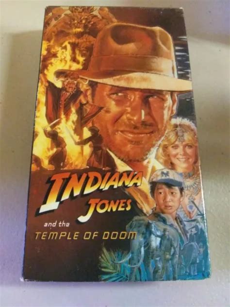 Indiana Jones And The Temple Of Doom Vhs Shelf Picclick