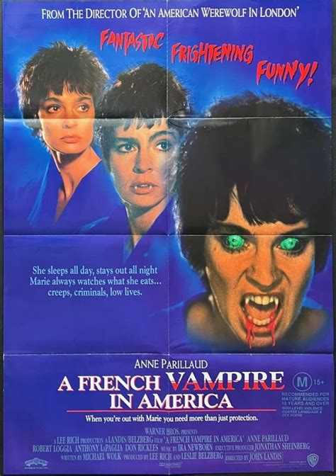 All About Movies A French Vampire In America Poster Original One