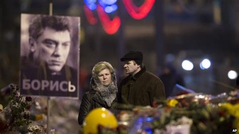 Russians Bid Farewell To Murdered Politician Nemtsov Bbc News
