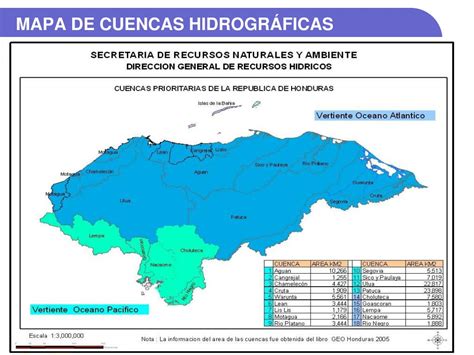 Mapa De Las Cuencas Hidrograficas De Honduras Mapa De Honduras Images