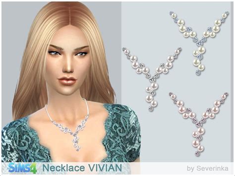 The Sims Resource Necklace Vivian