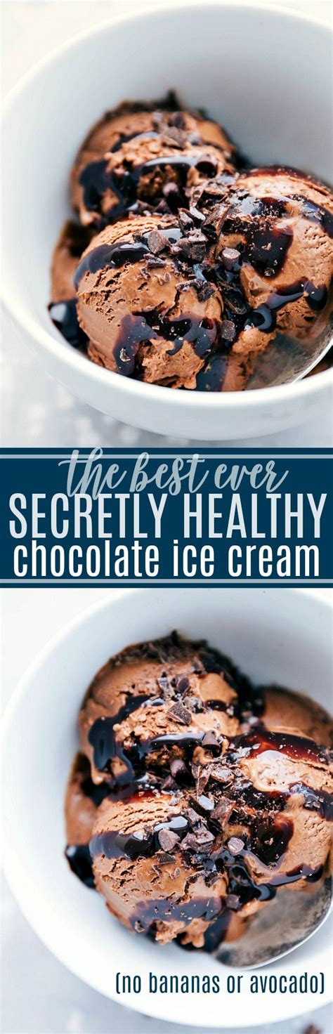 You Won T Believe The Secret Ingredient In This Ice Cream A Healthy Chocolate Ice Cream Ma