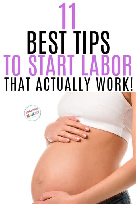11 Best Ways To Naturally Induce Labor Simple Living Mommy